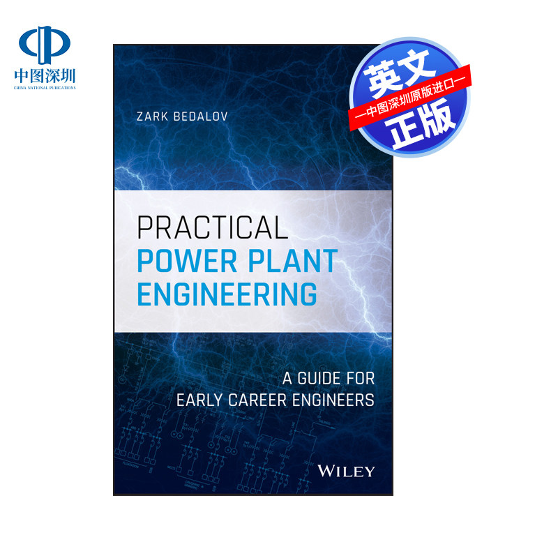 【预售 按需印刷】Wiley出版 实用电厂工程:早期职业工程师指南 Practical Power Plant Engineering 进口英文正版书籍