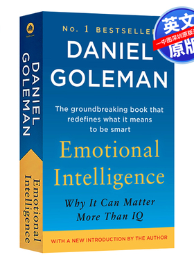 英文原版书 Emotional Intelligence 情商正版小说 丹尼尔戈尔曼Goleman 情商:为什么情商比智商更重要 原装进口英语书籍 现货
