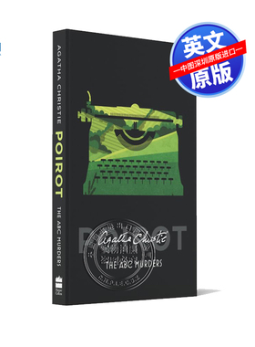 预售英文原版 阿加莎系列：ABC谋杀案 波洛 侦探悬疑推理全英文小说 Poirot Photographic Style Covers The ABC Murders 进口正版