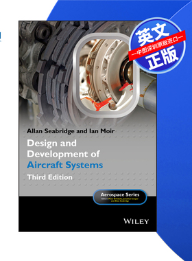 【预售 按需印刷】Wiley出版 飞机系统的设计与开发 Design and Development of Aircraft Systems  进口英文正版书籍