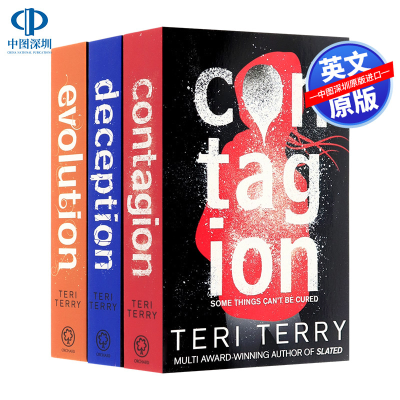 英文原版 暗物三部曲 暗黑物质3册套装小说 Dark Matter Trilogy Contagion, Deception, Evolution 反乌托邦作者Teri Terry