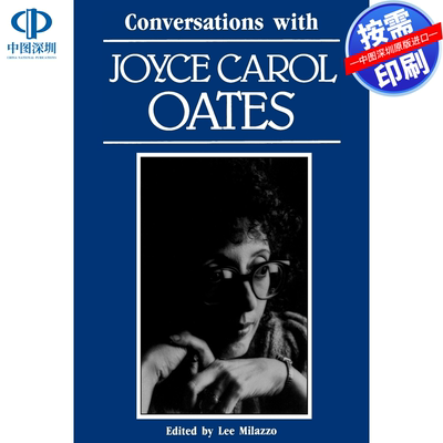 预售【按需印刷】英文原版 与乔伊斯·卡罗尔·奥茨的对话 Conversations with Joyce Carol Oates 原装进口正版书籍