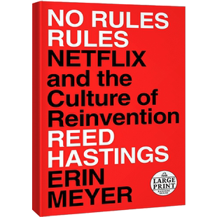 英文原版 无规则的规则 网飞创新文化 No Rules Rules: Netflix and the Culture of Reinvention奈飞 纽约时报畅销书商业管理