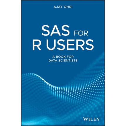 【预售 按需印刷】英文原版SAS for R用户指南SAS for R Users P原装进口正版书籍