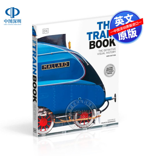 英文原版 DK 火车书 权威视觉历史指南艺术书 精装 The Train Book: The Definitive Visual History 列车手册 画册