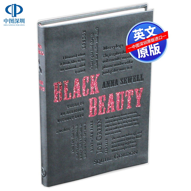 英文原版 词云经典系列 Black Beauty 黑骏马 软精装 Puffin Clothbound Classics 外国经典文学名著小说