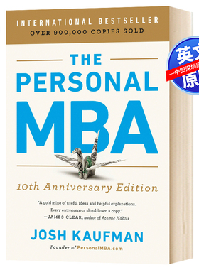 预售英文原版 The Personal MBA 在家就能读MBA 10周年纪念版 掌握经营的艺术 商业与经理 管理 乔什·考夫曼 Josh Kaufman