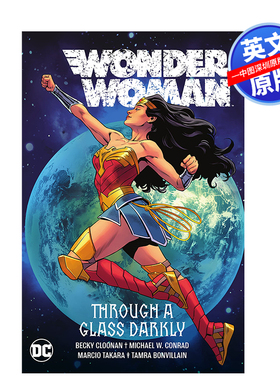 英文原版 神奇女侠 Vol 2 黑暗地透过玻璃 Vol 2 Through Glass Darkly 进口英文版正版书籍