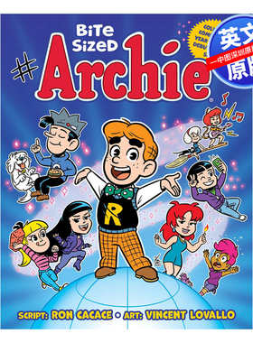 英文原版 一口大小的阿奇 卷1 Bite Sized Archie Vol. 1 进口英文版书籍
