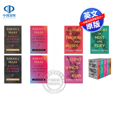 预售英文原版 荆棘与玫瑰法庭 系列 A Court of Thorns and Roses 仙灵王庭纪  Sarah J. Maas 莎拉J马斯 奇幻小说