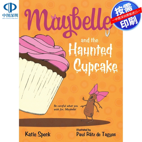 预售 按需印刷 英文原版 梅贝尔和被诅咒的纸杯蛋糕 Maybelle and the Haunted Cupcake 进口书籍正版