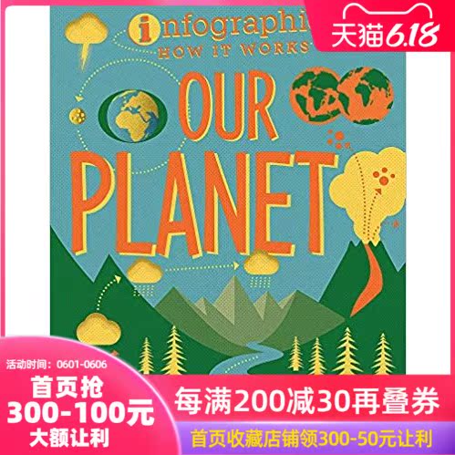 goods in stock We earth How Work English edition Infographic : How It Works : Our Planet 9 - 11 year Teenagers children reading Science popularization Import copyin the Books/Magazine/Newspaper , Imported Books(Including Hong Kong and Taiwan) , Other original  category - from Buy2taobao.com to provide professional Taobao agent buy service
