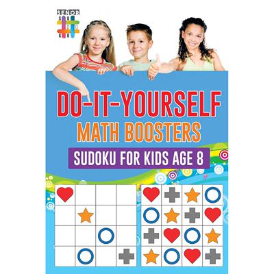 【预售 按需印刷】英文原版Do-It-Yourself Math Boosters | Sudoku for Kids Age 8进口原版正版书籍