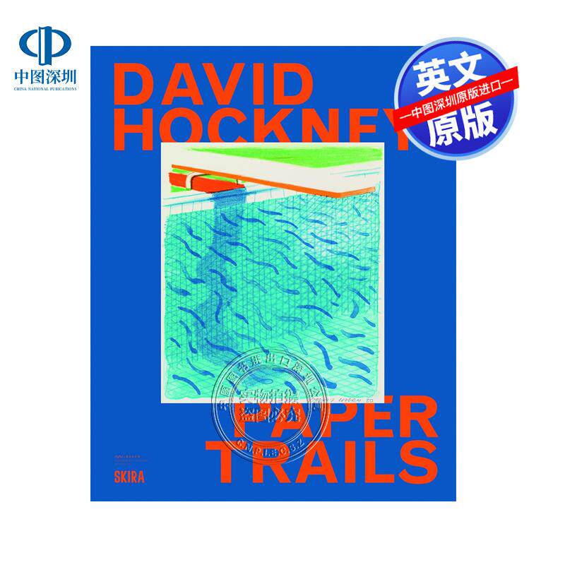 现货英文原版 大卫·霍克尼:纸上的痕迹 David Hockney: Paper Trails