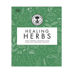 英文原版 Neals Yard Remedies Healing Herbs 尼尔斯庭院疗养药草 DK生活科普百科读物