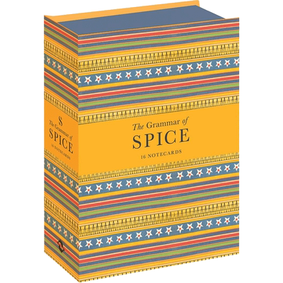 英文原版 辣椒大全：卡片 插图版辣椒百科认知指南书 The Grammar of Spice: Notecards 包含16个独立的册子