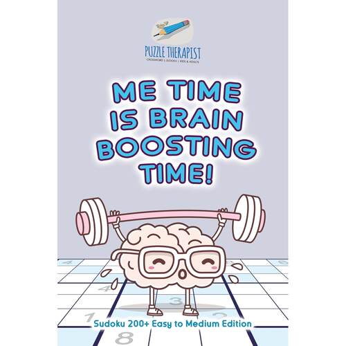 【预售 按需印刷】英文原版Me Time is Brain Boosting Time! | Sudoku 200+ Easy to Medium Edition进口原版正版书籍