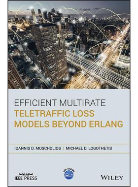 【预售 按需印刷】英文原版高效多速率电信流量控制Efficient Multirate Teletraffic C原装进口正版书籍