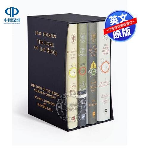英文原版 指环王全集盒装 60周年纪念版套装 精装 The Lord of the Rings Boxed Set 魔戒 玄幻英语故事小说