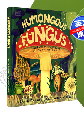 预售英文原版 DK儿童科普百科 真菌王国 Humongous Fungus 自然真菌类蘑菇植物百科科普图册图画集 5-9岁儿童英语课外阅读读物