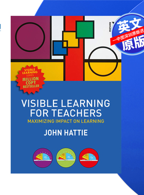 【预售 按需印刷】可见的学习：教师如何最大化教学影响力 Visible Learning for Teachers进口英文正版书籍