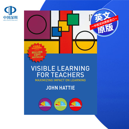 【预售 按需印刷】可见的学习：教师如何最大化教学影响力 Visible Learning for Teachers进口英文正版书籍