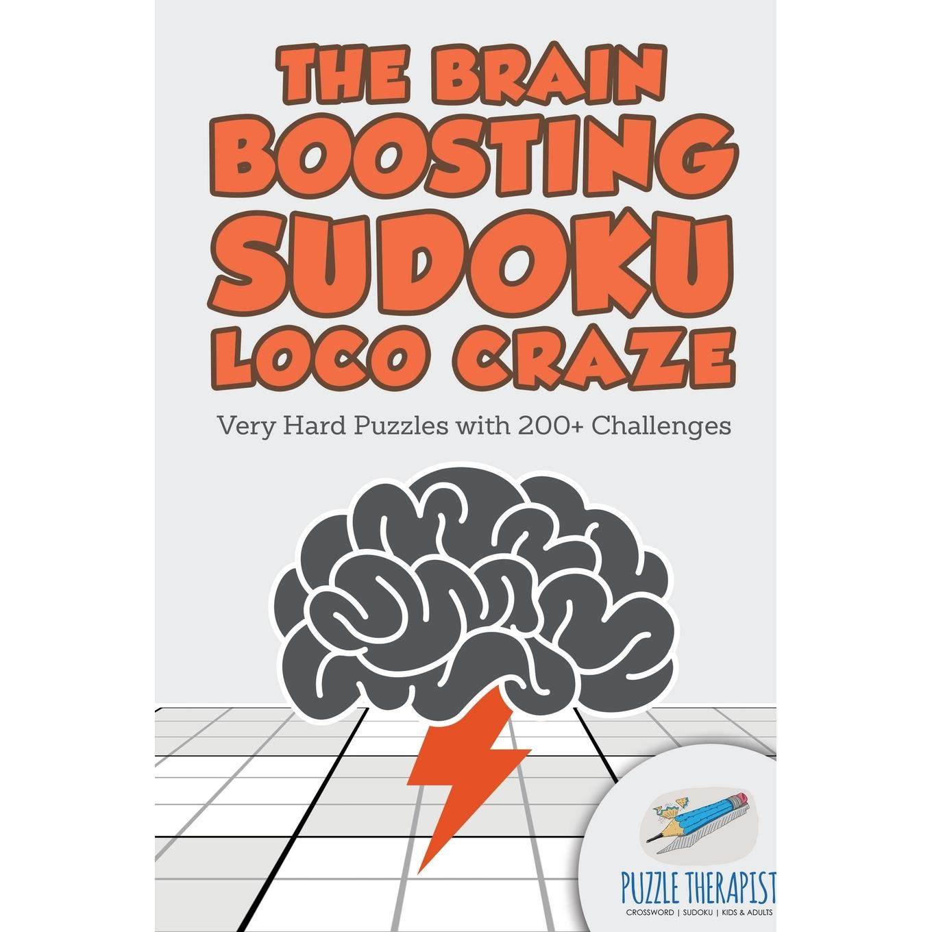 【预售 按需印刷】英文原版The Brain Boosting Sudoku Loco Craze | Very Hard Puzzles with 200+ Challenges进口原版正版书籍