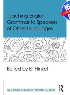 预售【按需印刷】英文原版 向其他语言使用者教授英语语法 Teaching English Grammar to Speakers of Other Languages 原装进口正