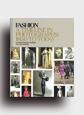 现货英文原版 时尚：从1850到当今在摄影中的时尚史 Fashion: A Timeline in Photographs 摄影图书籍 进口书籍 正版