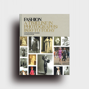 现货英文原版 时尚：从1850到当今在摄影中的时尚史 Fashion: A Timeline in Photographs 摄影图书籍 进口书籍 正版