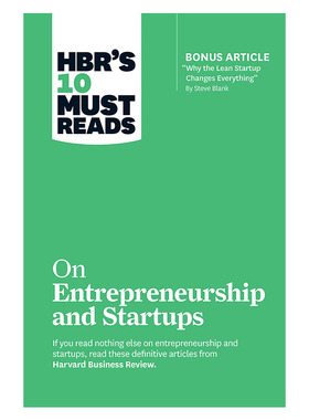哈佛商业评论指南 关于创业的十篇需读读物 HBR's 10 Must Reads on Entrepreneurship and Startups 自我提升