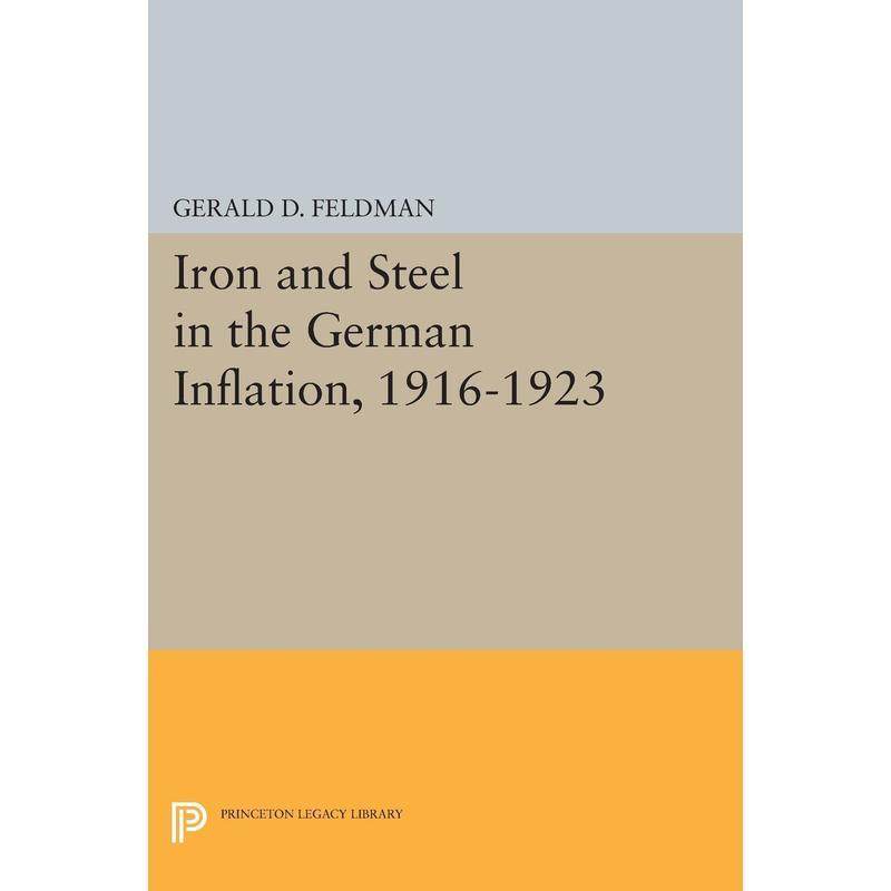 【预售 按需印刷】英文原版 Iron and Steel in the German Inflation  1916-19231916-1923德国通货膨胀时期的钢铁进口原版正版书
