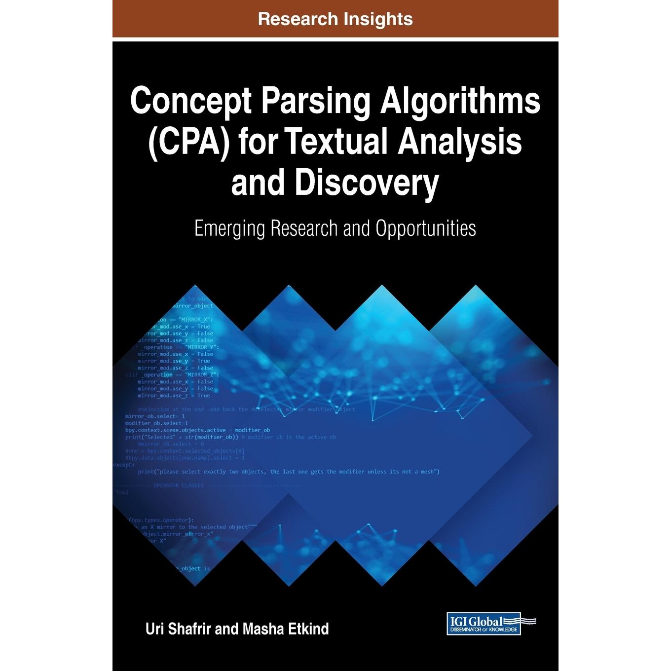 【预售 按需印刷】英文原版用于文本分析和发现的概念解析算法（CPA）Concept Parsing Algorithms (CPA) for Textual Analysis an