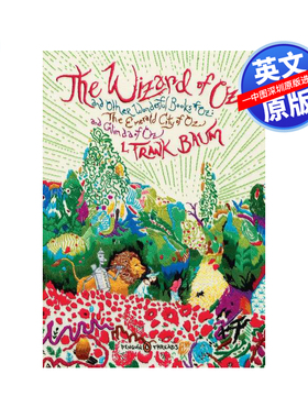 现货 英文原版 绿野仙踪 刺绣封面 企鹅毛边书豪华版 世界经典文学名著小说 The Wizard of Oz L. Frank Baum 儿童青少年英语读物