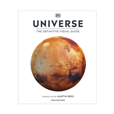 预售英文原版 DK《宇宙：权威视觉指南百科全书》 精装 Universe: The Definitive Visual Guide 探索天文学宇宙历史科普读物 画册