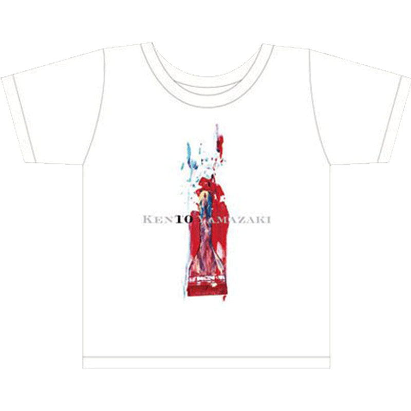 现货【深图日文】山崎贤人原创白色T恤A 山崎賢人オリジナルTシャツA 女用均码 明星周边 日本原装进口
