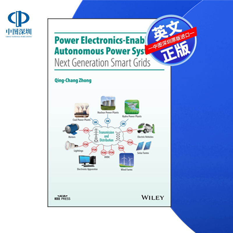 【预售 按需印刷】Wiley出版 电力电子自主电力系统 Power Electronics-Enabled Autonomous Power Systems 进口英文正版书籍