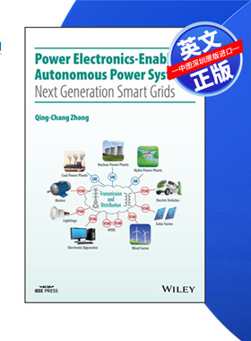 【预售 按需印刷】Wiley出版 电力电子自主电力系统 Power Electronics-Enabled Autonomous Power Systems 进口英文正版书籍