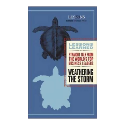 英文原版 哈佛商业评论 风雨无阻 Weathering the Storm 进口正版书籍