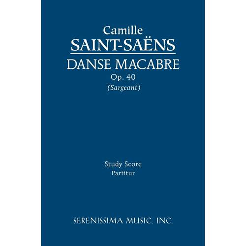 【预售 按需印刷】英文原版 死神之舞，作品40 - 研究乐谱 Danse Macabre  Op. 40 - Study Score 进口原版正版书籍