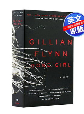 现货 英文原版 Gone Girl: A Novel 消失的爱人 大卫芬奇 经典电影原著小说 奥斯卡获奖 进口书 正版 Crown