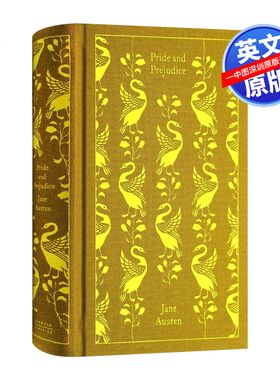 预售英文原版 傲慢与偏见  Pride and Prejudice 小说 企鹅经典布面 简奥斯汀著英国文学读物商品 经典书籍