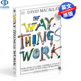 现货英文原版 DK百科全书 事物的运作方式 The Way Things Work 机器世界的指南 了解机器的基本原理和发展 David Macaulay