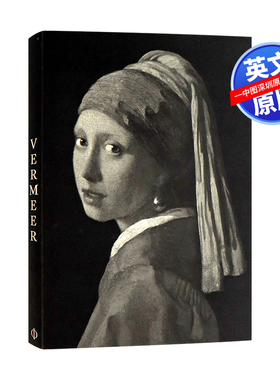 英文原版 Vermeer画家：维梅尔 约翰内斯·维米尔 精装珍藏版绘画艺术书画册 Ludwig Goldscheider Wayne Franits带珍珠耳环的少女