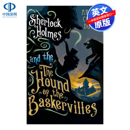英文原版 福尔摩斯的故事 巴斯克维尔的猎犬The Hound of the Baskervilles 柯南 道尔 Conan Doyle 侦探小说 进口书籍