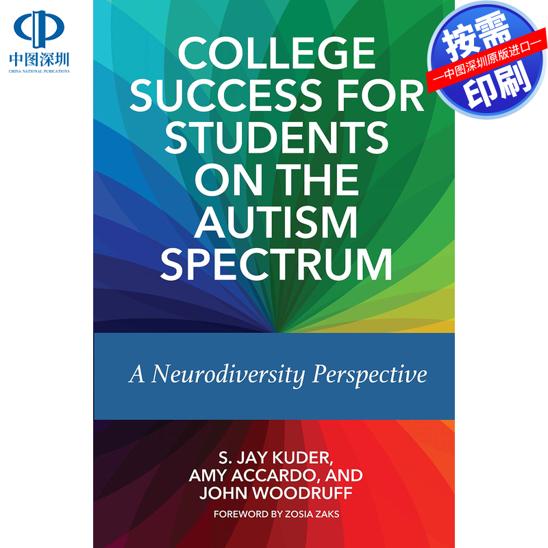 预售【按需印刷】英文原版 自闭症谱系学生的学习成功 College Success for Students on the Autism Spectrum 原装进口正版书籍