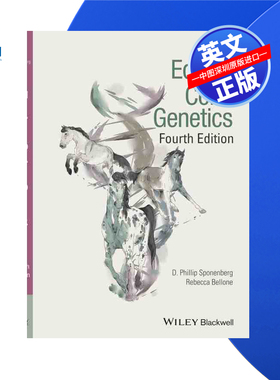 【预售 按需印刷】Wiley出版 马的颜色遗传学 Equine Color Genetics 进口英文正版书籍