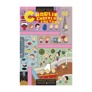 英文原版 查理与巧克力工厂 企鹅经典豪华毛边版 罗尔德达尔 Charlie and the Chocolate Factory 青少年中小学生课外英语文学小说