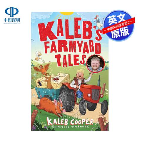 预售英文原版 Kaleb’s Farmyard Tales: Escaping Animals and Runaway Tractors 卡莱布农场故事：逃跑的动物与失控的拖拉机 Kal