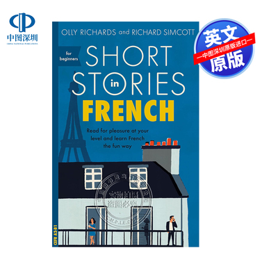 预售英文原版 初学者的法语短篇小说 英法双语 Short Stories in French for Beginners 语言学习教辅参考书